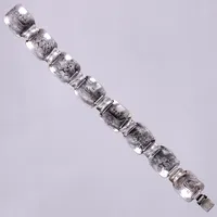 Armband, längd: ca 19cm, bredd: ca 18mm, Alton, 830/1000, silver Vikt: 23 g
