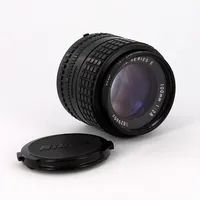 Objektiv Nikon Lens Series E, AiS 100mm f2.8 Portrait lens, +Nikon L1BC Skylight (IA) Irexar, nr 1829652, fint glas, skydd, etui Soligor Vikt: 0 g