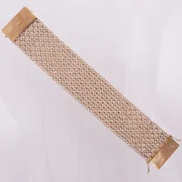 Armband, X-länk, Clareus, 18,5cm, bredd: 33mm, 18K Vikt: 44,2 g