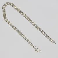Silverarmband, 19,5cm, bredd: 4,7mm, 925/1000 Vikt: 10,6 g