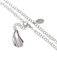 Halsband med Hänge, silver 925/1000, SCOOP, längd 42,5-47 cm, kedja bredd 5 mm, integrerat hänge, längd 30 mm, bredd 17 mm, fint skick  Vikt: 14,2 g