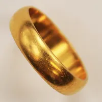 Ring, Ø16, bredd:4mm, 23K 4,3g.