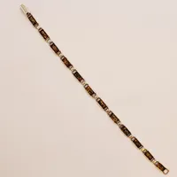 Armband, 18,5cm, bredd:5mm, 925/1000 Silver 7,2g.