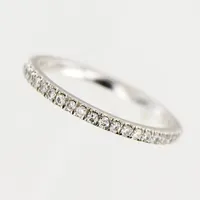 Ring, 23st diamanter 0,18ctv, W/SI, stl 16½, bredd 1,6mm, Guldfynd, Story of love, modell Venice, nypris 9998kr, vitguld, 18K  Vikt: 2,1 g
