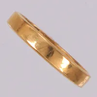 Ring, stl 16, bredd: 2,9mm, repor, 18K  Vikt: 2,2 g