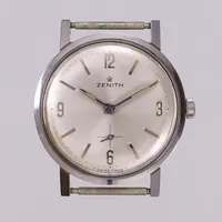 Armbandsur, Zenith, Ø34mm, #907 042, manuell, stål, 1960-tal, saknar armband