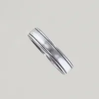 Ring, Ø 18½ mm, bredd 5 mm, graverad, PD500 Vikt: 4 g