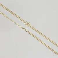 Halsband bismark , längd 39,5 cm, bredd 2,4 mm, 18K Vikt: 3,9 g