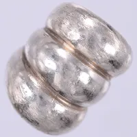 Ring, stl: 15½, bredd: ca 10-25mm, 900/1000, silver Vikt: 16,4 g