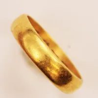 Ring, Ø18¾, bredd:5mm, 23K 5,7g.