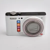 Digitalkamera Pentax Optio RZ16, 16 megapixlels, 18x zoom, 4,5-81mm, laddare, minneskort, väska, instruktionsbok.