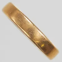 Ring, Ø18¼, bredd: 4mm, gravyr, 18K Vikt: 5,2 g