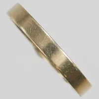 Ring, slät, Ø18¼, bredd: 3mm, vitguld, 18K Vikt: 2,8 g