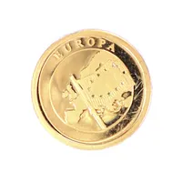 Mynt, Europa, Ø13,5mm, 14K Vikt: 0,8 g