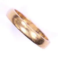 Ring, stl 17, bredd 3,5mm, gravyr, 18K  Vikt: 4 g