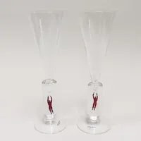 Champagneglas, Bertil Vallien 