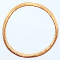 Ring,  ojämn, Ø18½, 23k  Vikt: 5,2 g