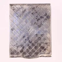 Tändsticksfodral, Borgila, år 1947, 47x60mm, monogram, gravyr på insida, 925/1000 silver Vikt: 51,6 g