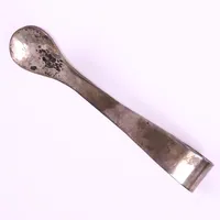 Sockertång, längd 10cm, kattfot, silver 925/1000 Vikt: 21,6 g