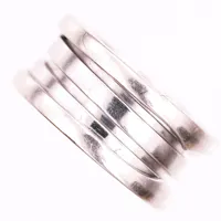 Ring, Bvlgari, B.zero1, stl: 47 (14¾), bredd 9mm, ref: 323526, 18K vitguld. Inga tillbehör. Nypris 3250.  Vikt: 8,4 g