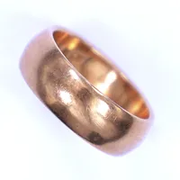 Ring, stl 15½, bredd 5,5mm, 14K Vikt: 4,9 g