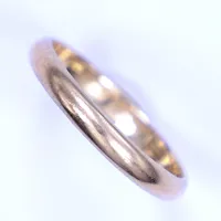Ring, stl 18¼, bredd 2,5mm, gravyr, 18K Vikt: 3 g