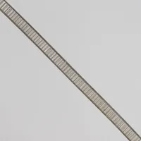 Silverarmband, ledat, 18cm, bredd: 6mm, 835/1000 Vikt: 12,4 g