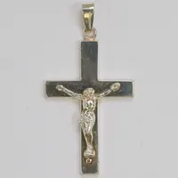 Silverhänge, krucifix, 55x28mm, 925/1000 Vikt: 8,1 g