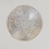 Silvermynt Elizabeth II 5 Dollar 2014, silver 9999/1000, 31,4 gr Vikt: 31,4 g