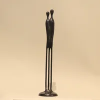 Skulptur, design Bodrul Khalique för IKEA, svartpatinerad metall, etikettmärkt, höjd 43cm, smärre slitage
