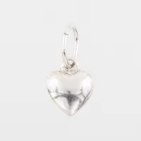 Hänge hjärta, höjd 8,5mm silver Vikt: 0,8 g