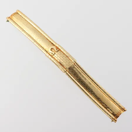 Omega Constellation armband till herrur, längd ca 16 cm, bredd 17.6 mm, 18 k, 91.5 gram. Vikt: 91,5 g