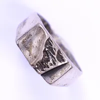 Ring, stl 17¾, bredd 3-9mm, GFAB, 925/1000 silver, Vikt: 3,5 g