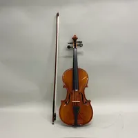 Violin, Reghin Vioara #743-06 Standard size 4/4, Romania 1996, lösa strängar, med stråke i hårt fodral Skickas med postpaket.