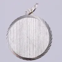 Hänge, Ø ca 16mm, silver 925/1000  Vikt: 1,5 g