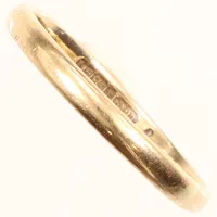 Ring, stl 18, bredd 2,3mm, 9K Vikt: 1,7 g