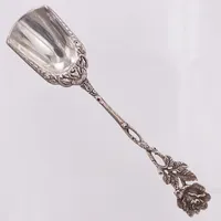 Sockersked, modell Rosen, 12,5cm, importstämpel 830/1000 silver Vikt: 12,2 g