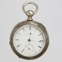 Fickur, Illinois Watch Co., Ø58mm, boettnummer:N8331, verknummer:258324, nyckel, oädel metall, bruttovikt: