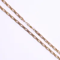 Halsband längd ca 46 cm, bredd 4 mm, 18K 20,7g Vikt: 20,7 g