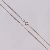 Kedja Pansar, längd 42cm, bredd 1,5 mm, 925/1000 silver Vikt: 3 g