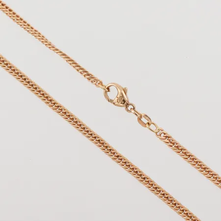 Collier Balestra, längd 44 cm, bredd 2.9 mm, 18 k. Vikt: 16,1 g