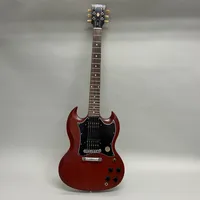 Elgitarr Gibson SG Tribute, serienr 190035899, USA, 2019-model, certifikat daterat 12/4/18, smärre kantskador, hårt original-fodral.  Skickas med Bussgods eller PostNord