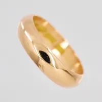 Ring, stl 17¼, bredd 5mm, 18K Vikt: 4,9 g