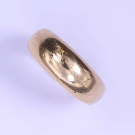 Ring, stl 17¼, bredd 4-8mm, 18K Vikt: 11 g