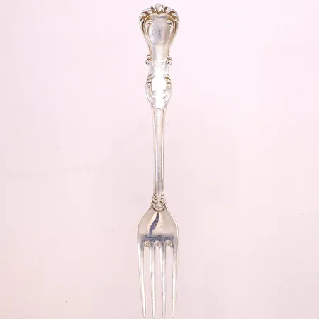 Efterrättsgaffel, längd 14,5cm, modell Prins Albert, CGH, repor, silver 925/1000 Vikt: 32,7 g