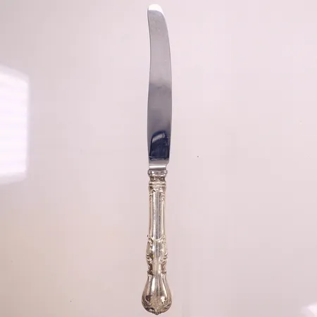 Matkniv, längd 22cm, modell Prins Albert, CGH, blad i rostfritt stål, silver 925/1000 Vikt: 68,2 g