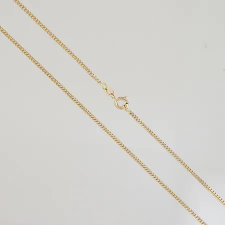 Halskedja pansar, längd 45 cm, bredd 1,7 mm, 18K Vikt: 6,2 g