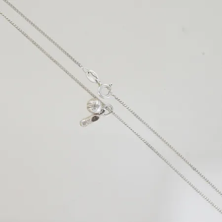 Halskedja med hängen, längd 38/1 cm, silver 925/1000 Vikt: 4,1 g