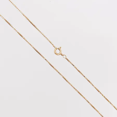 Kedja, Venezia, längd 41cm, bredd 1mm, 18K guld Vikt: 3,1 g