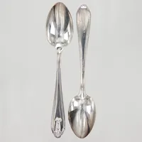 Två kaffeskedar, 12cm, modell: Vasa, GAB 830/1000 silver Vikt: 27,5 g